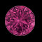 0,75 CT Bezel Set Pink Tourmaline Seven Stone Station Chain Armband