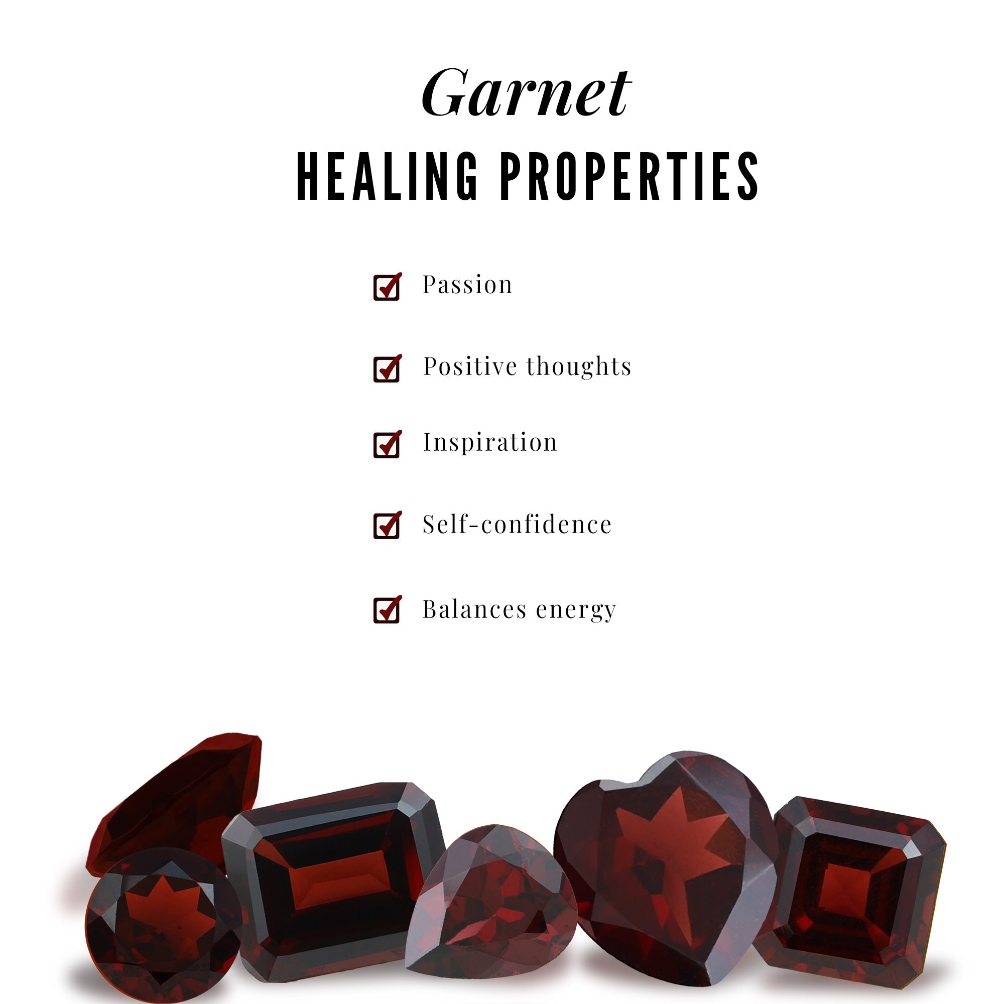 Real Garnet Eternity Anniversary Band Ring with Diamond Garnet - ( AAA ) - Quality - Rosec Jewels